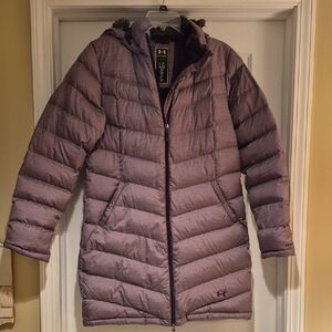 Under Armour Women's Purple Puffer Jacket